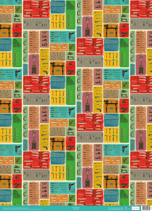 Tools Wrapping Paper