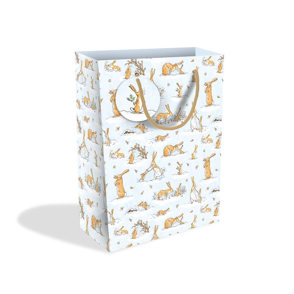 Anita Jeram Snow - How Much I Love You Large Christmas Gift Bag