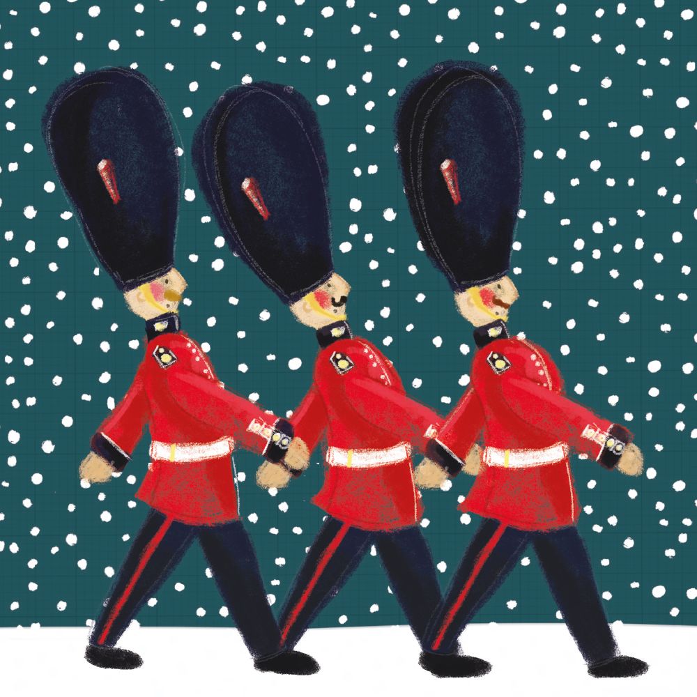 Clare Wilson Marching in the Snow Christmas Card Pack