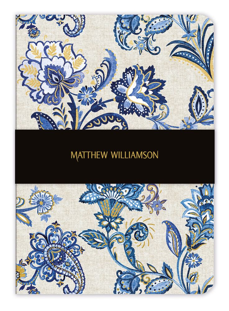 Matthew Williamson Paisley Notebook