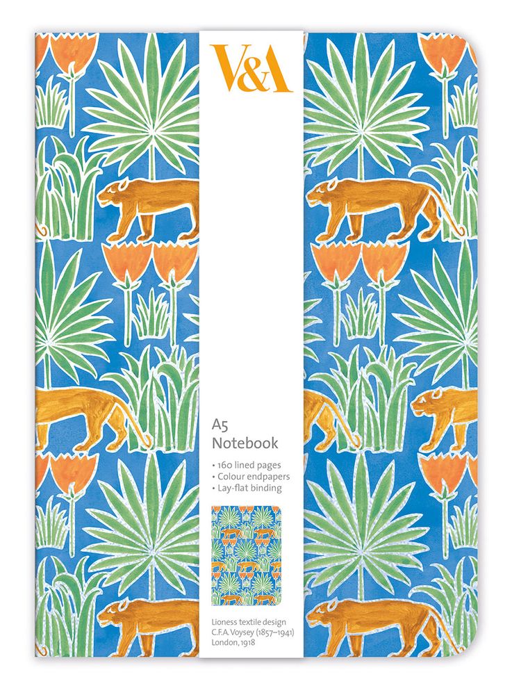 C.F.A. Voysey Lioness Notebook
