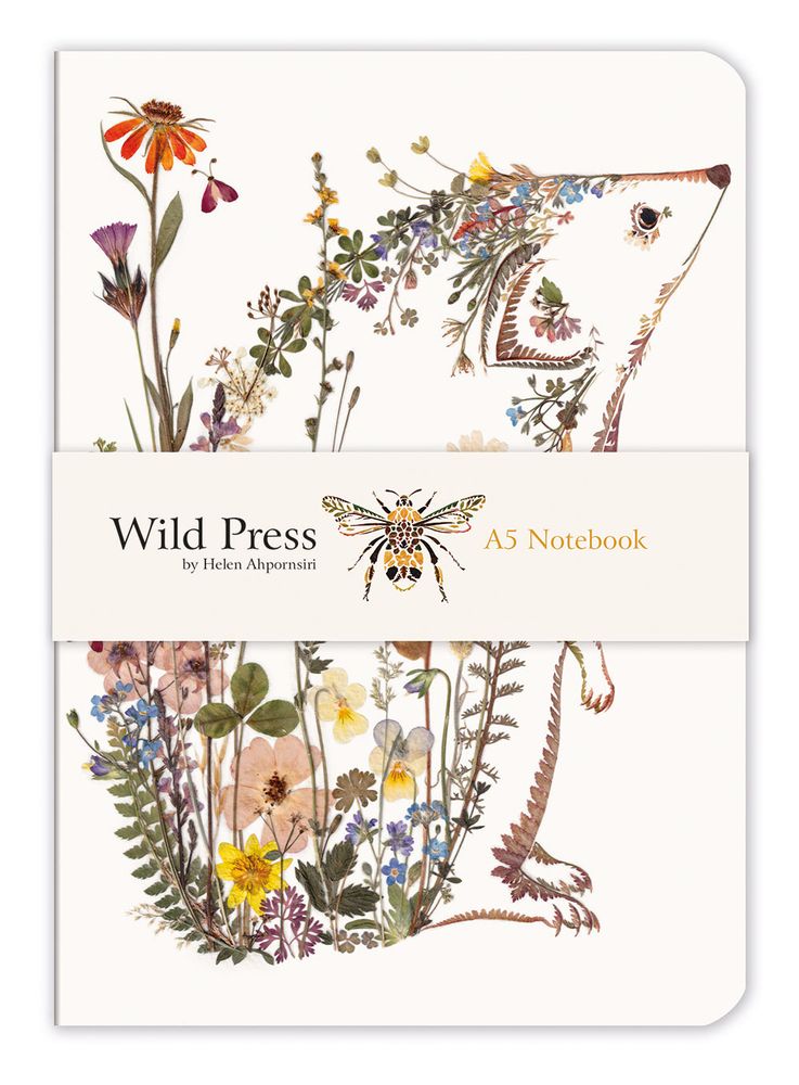 Helen Ahpornsiri Garden Hedgehog Notebook