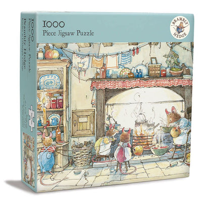 Jill Barklem Kitchen at Crabapple Cottage Jigsaw Puzzle