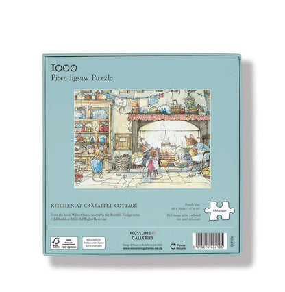 Jill Barklem Kitchen at Crabapple Cottage Jigsaw Puzzle