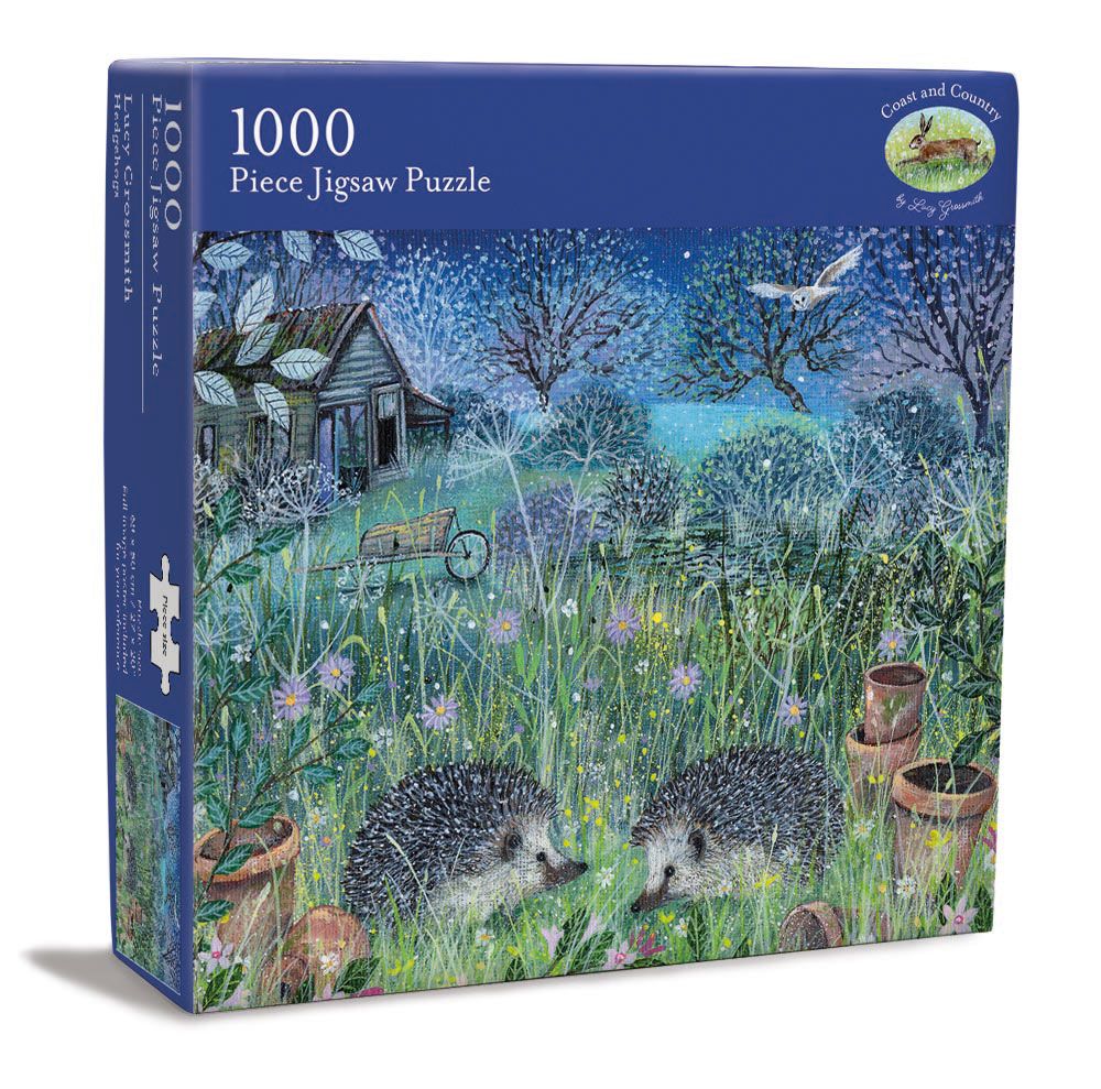 Lucy Grossmith Hedgehogs Jigsaw Puzzle