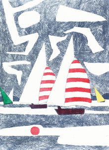Julian Trevelyan Spinnakers Art Card