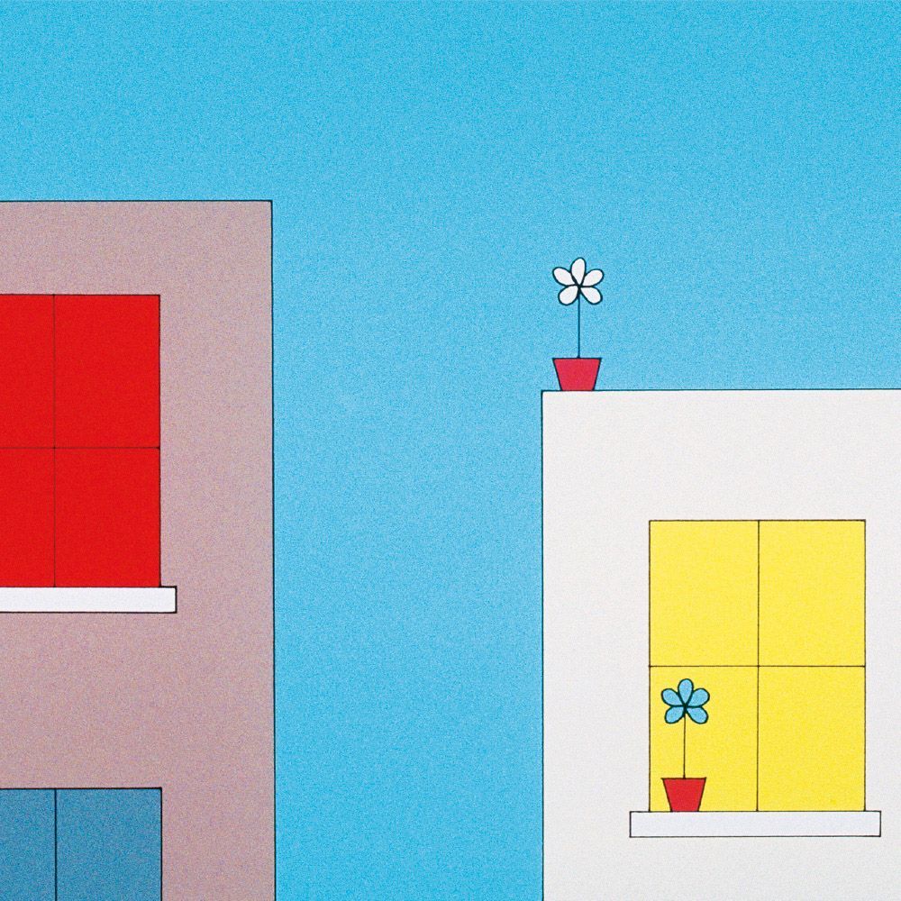 Dominic Denis Roof Garden - Untitled Art Card