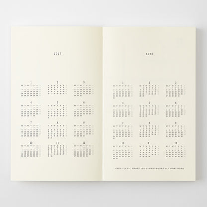 MD Notebook Diary 2027 - B6 Slim