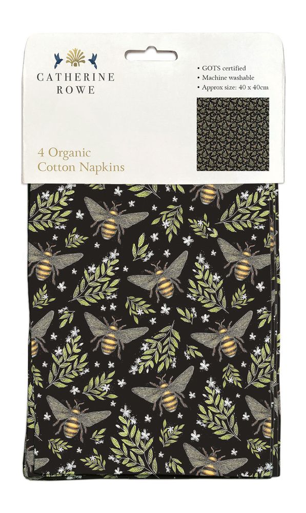 Catherine Rowe Bee Pattern Paper Napkins