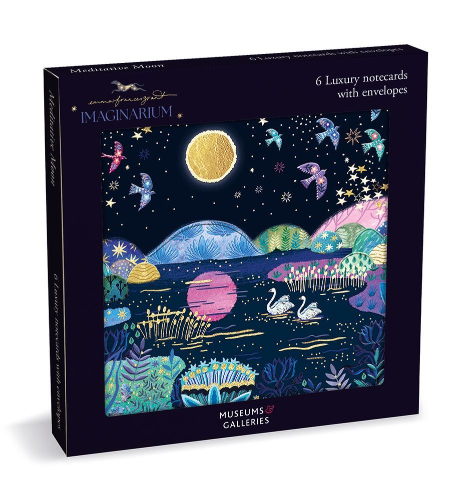 Emma Frances Grant Meditative Moon Notecard Wallet
