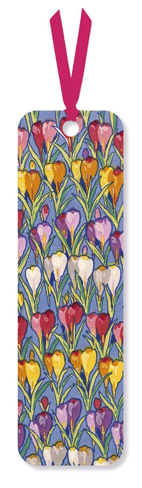 Arthur Sanderson & Sons Rows of Crocuses Bookmark