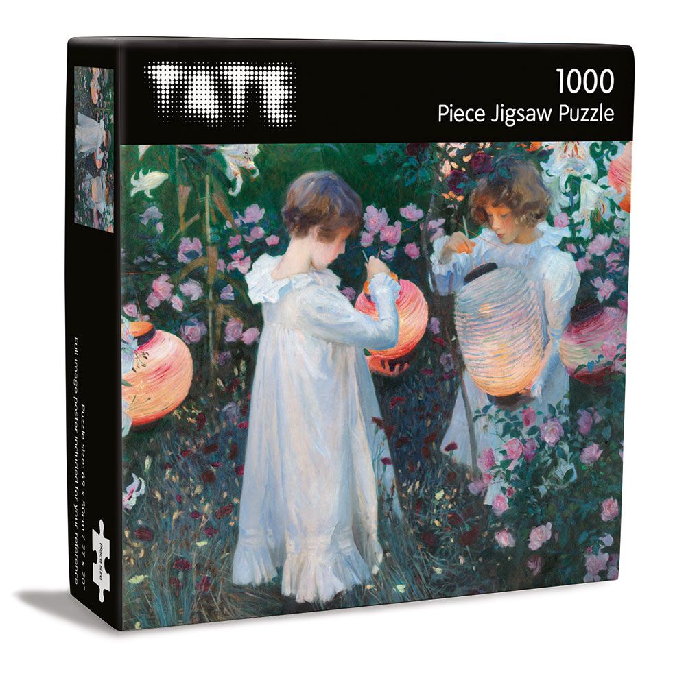 John Singer Sargent Carnation Lily Rose Jigsaw Puzzle