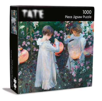 John Singer Sargent Carnation Lily Rose Jigsaw Puzzle
