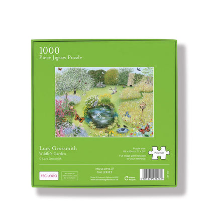 Lucy Grossmith Wildlife Garden Jigsaw Puzzle