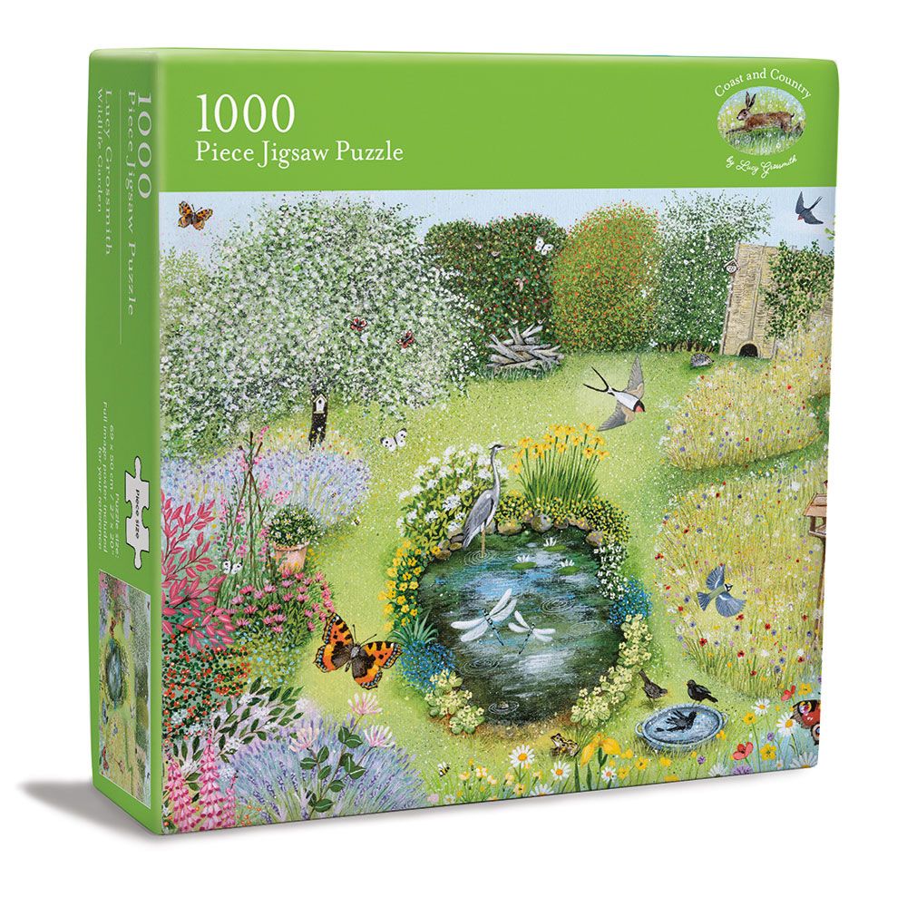Lucy Grossmith Wildlife Garden Jigsaw Puzzle
