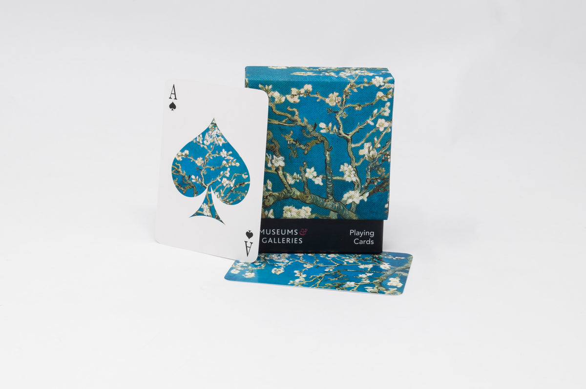 Almond Branches in Bloom Playing Cards