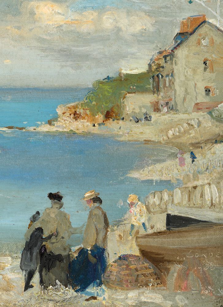 Charles Conder A Detail from Swanage Art Card