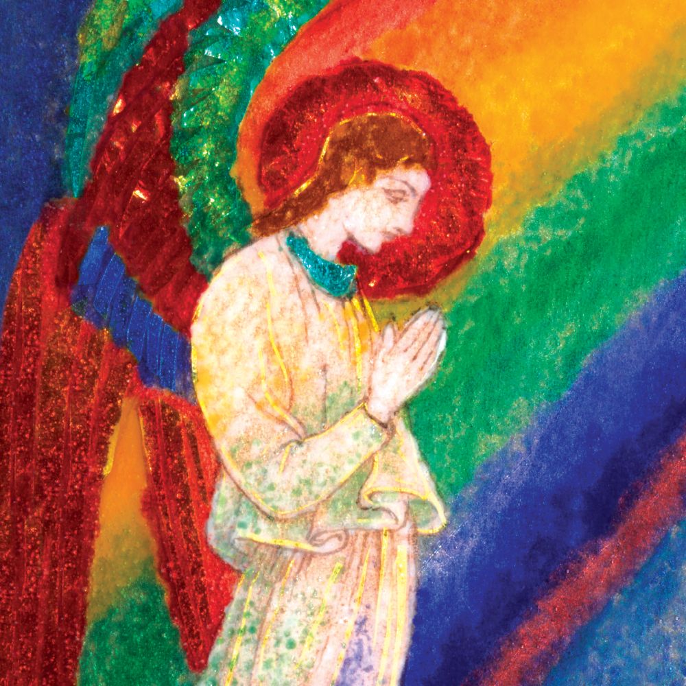 Phoebe Traquair Prayers of an Angel Christmas Card Pack