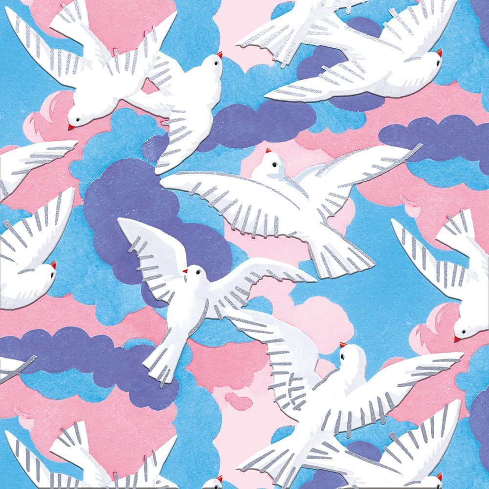 Cloud Birds - Thomas Art Card