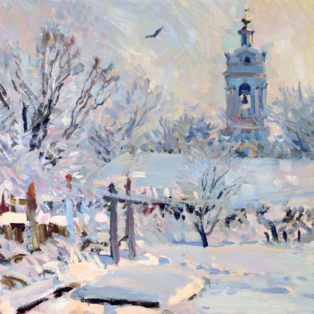 Mikhail Abakumov First Snow Christmas Card Pack