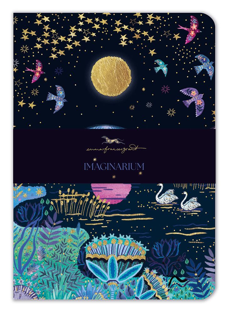 Emma Frances Grant Meditative Moon Notebook