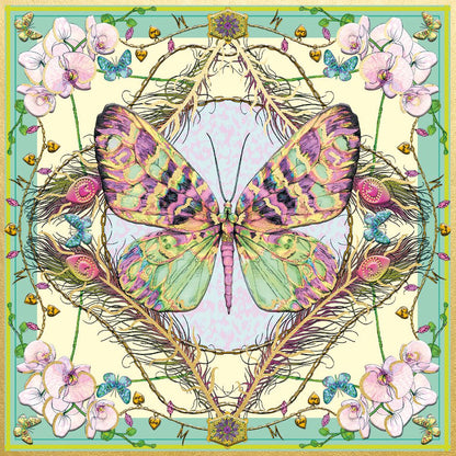 Matthew Williamson Butterfly & Orchids Notecard Wallet
