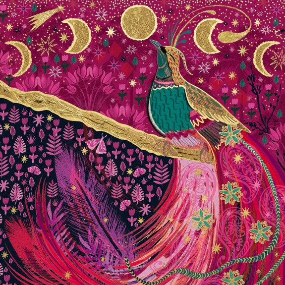 Emma Frances Grant Paradiso Art Card | Blank Inside