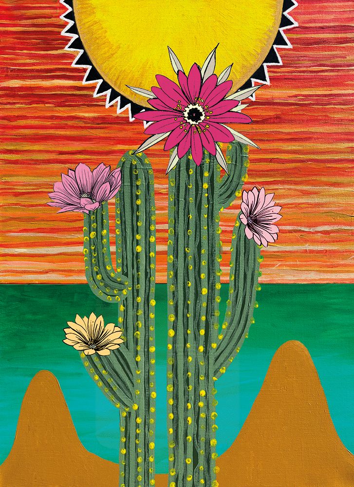 Matthew Williamson Desert Sun Art Card