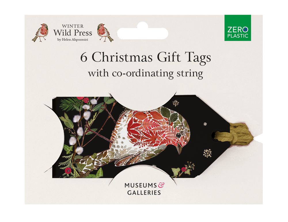 Helen Ahpornsiri Wild Press Woodland Wreaths Gift Tags