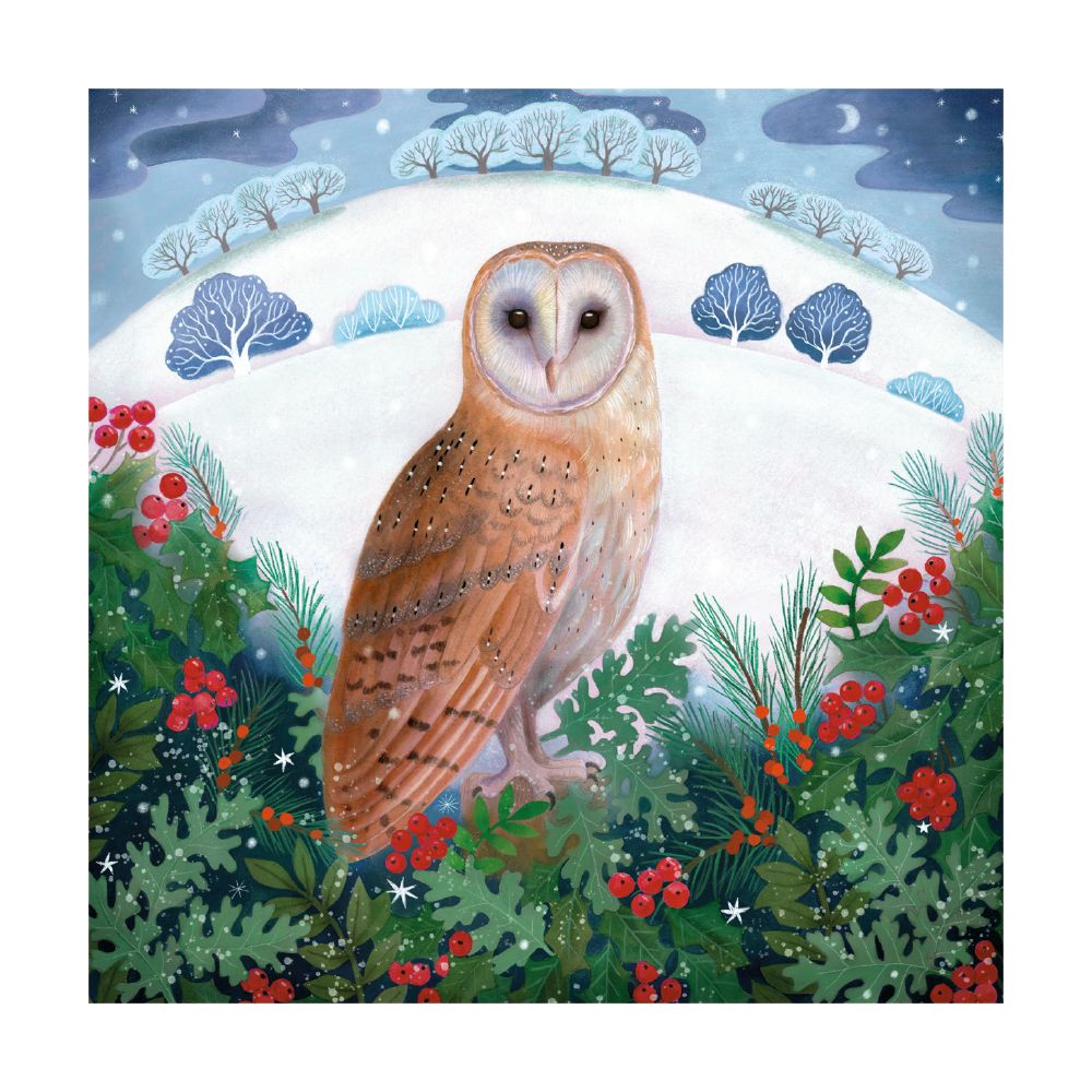 Bex Parkin White Christmas Card Pack