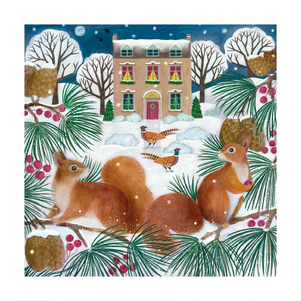 Bex Parkin White Christmas Card Pack