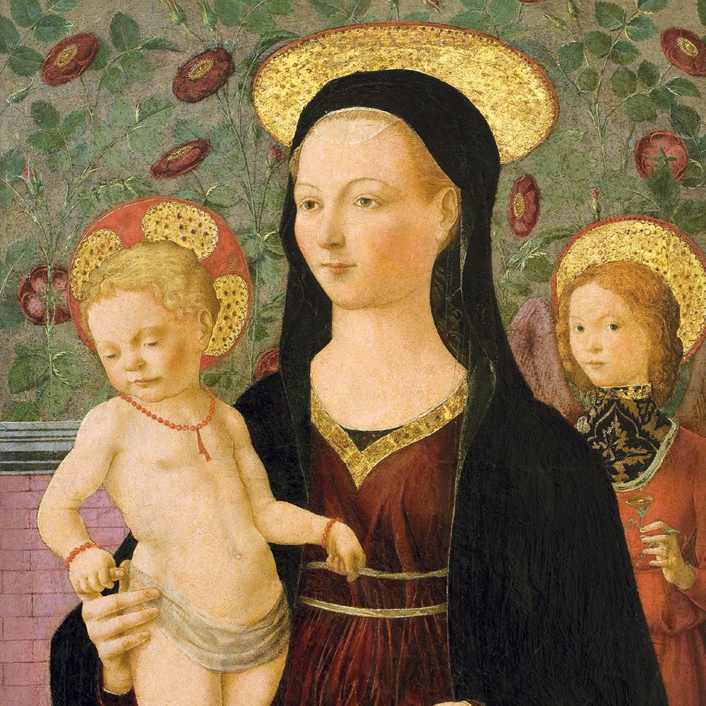 Francesco del Cossa Virgin and Child with an Angel Christmas Card Pack
