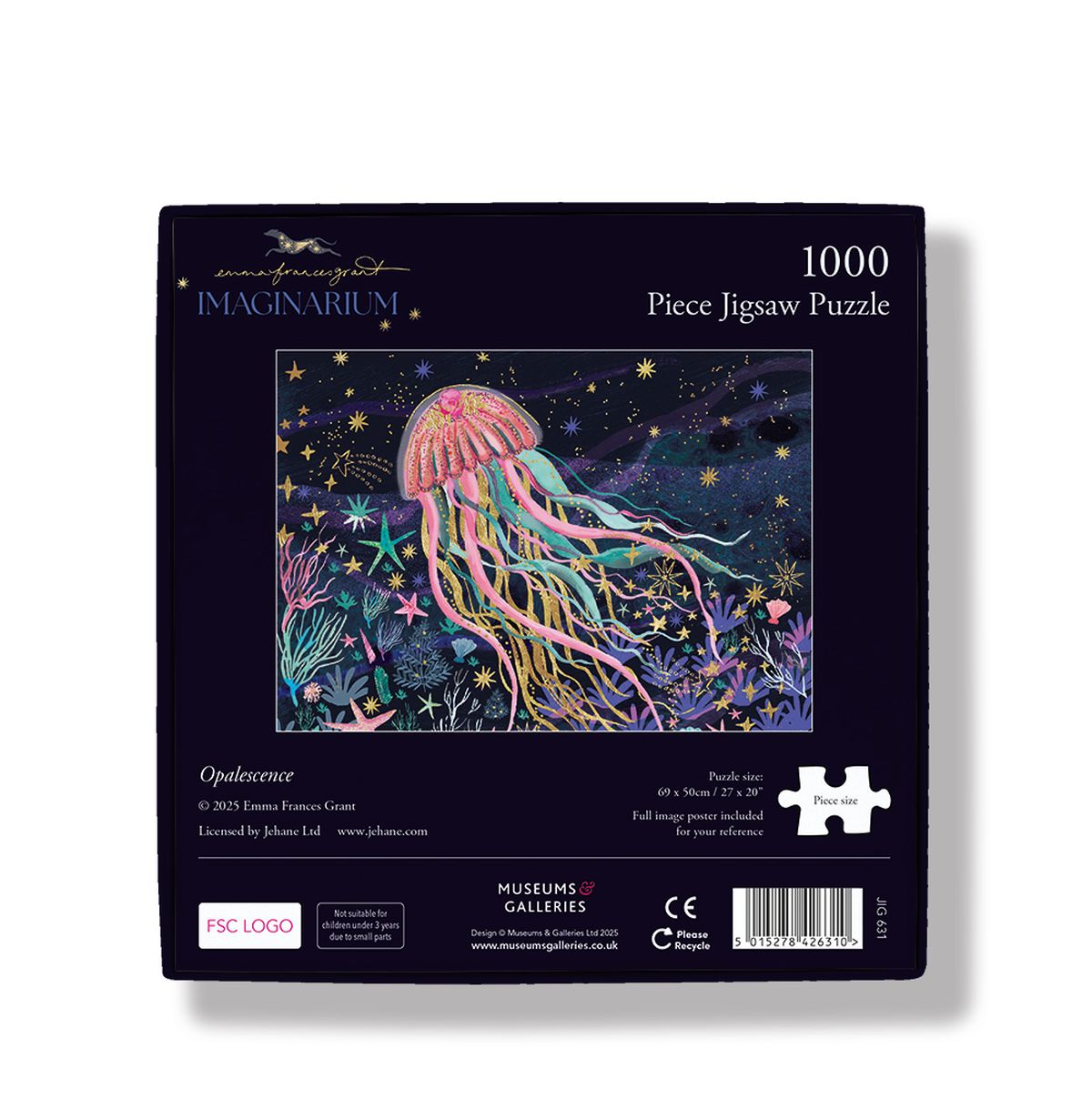 Emma Frances Grant Opalescence Jigsaw Puzzle