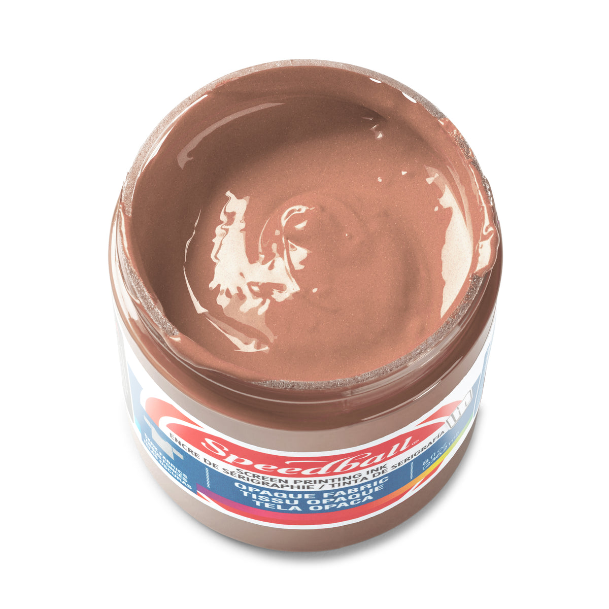 Speedball Shimmer Fabric Screen Printing Ink 236ml – Rose Gold