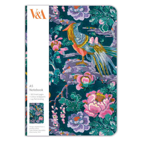 Green Chinoiserie - A5 Luxury Notebook