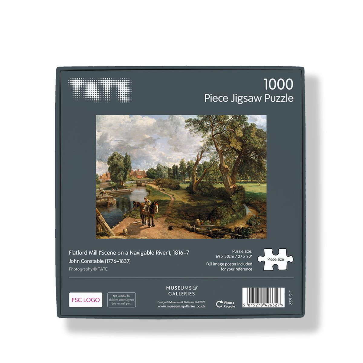 John Constable Flatford Mill Jigsaw Puzzle