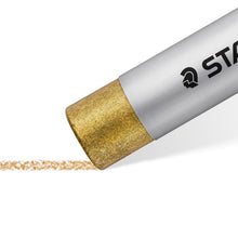 Staedtler metallic oil pastels open