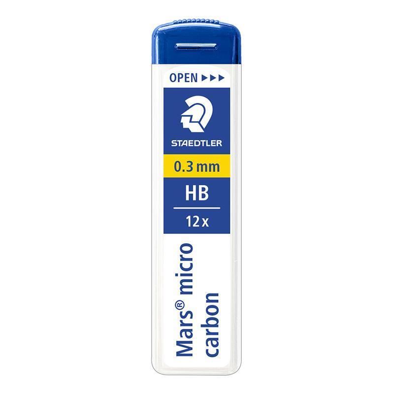 Staedtler Mars micro carbon 250 leads, 0.3 mm HB