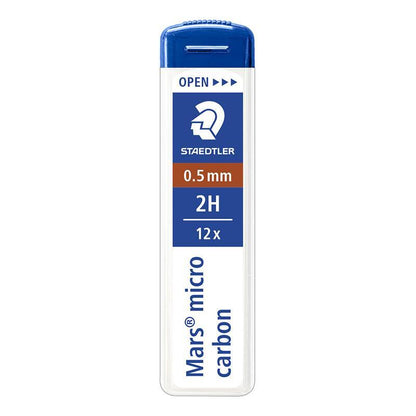Staedtler Mars micro carbon 250 leads, 0.5 mm 2H