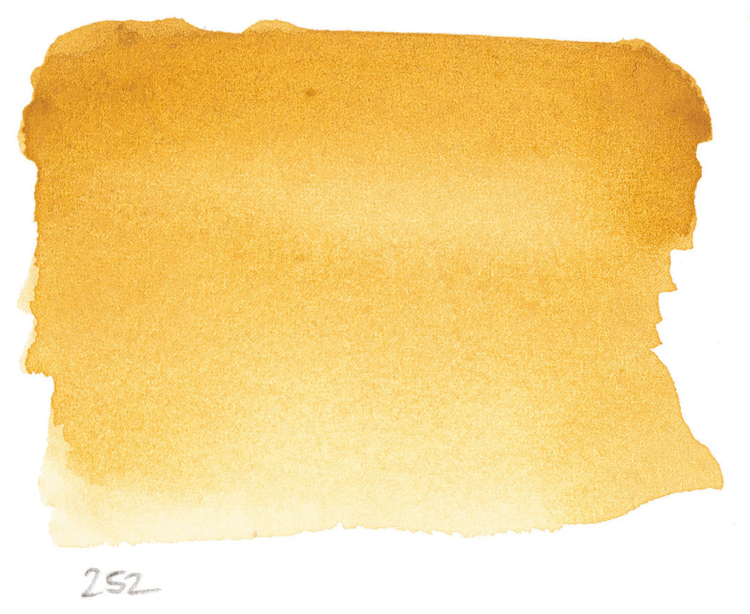 Sennelier Artist Watercolour 10ml Tube – Yellow Ochre 252
