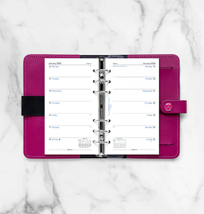 Week On One Page Diary - Personal 2026 | English