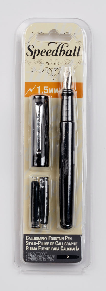 Speedball Calligraphy Fountain Pen – 1.5mm Nib