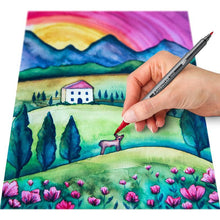 Staedtler watercolour brush pens Europe colours