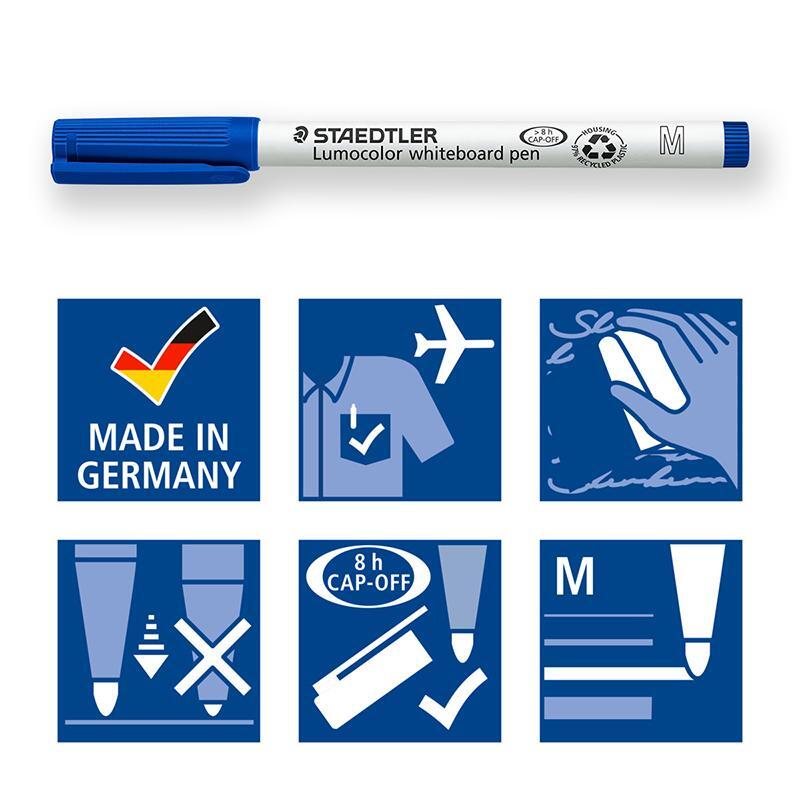 Staedtler Lumocolor whiteboard pen 301, blue
