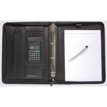 Tiger A4 Deluxe Folder with Calculator – Black