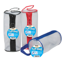 Tiger Tuff Bag Cylinder Pencil Case – Clear