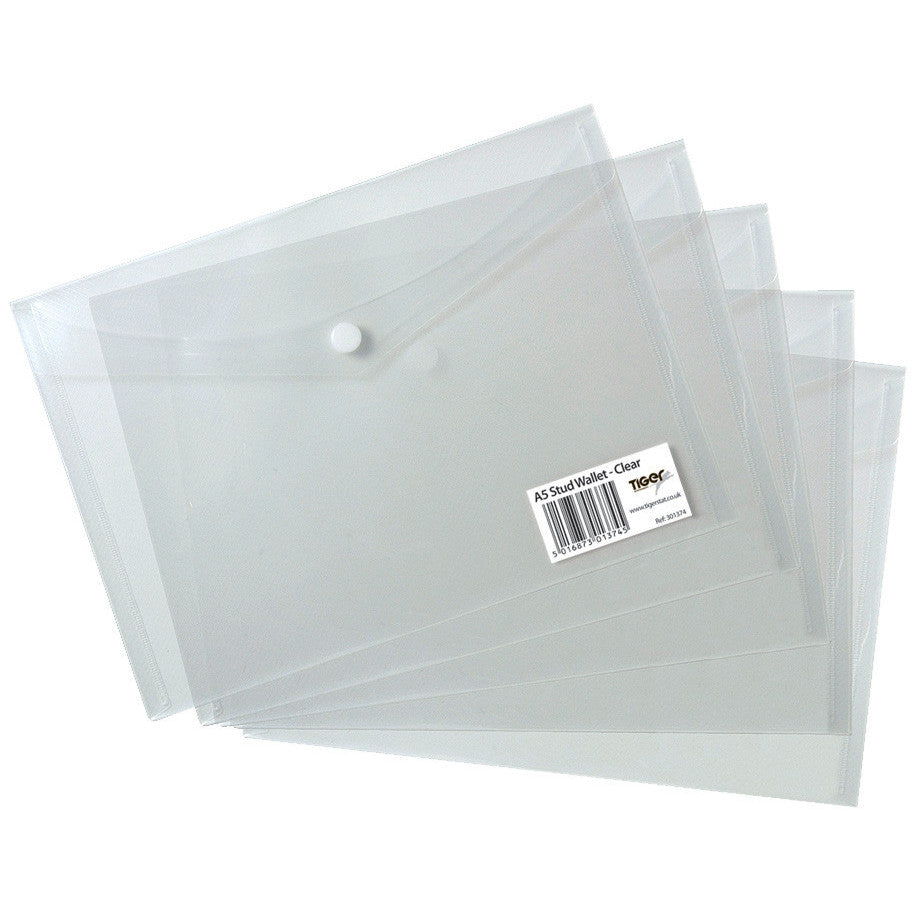 Tiger A5 Clear Stud Wallet