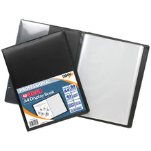 Tiger A4 Professional Display Book – 40 Pockets, Black