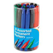Tiger Bullet Tip Permanent Markers – 2mm, Assorted Colours
