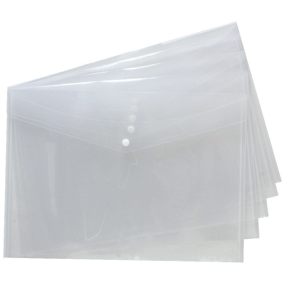 Tiger A3 Clear Plastic Stud Wallet
